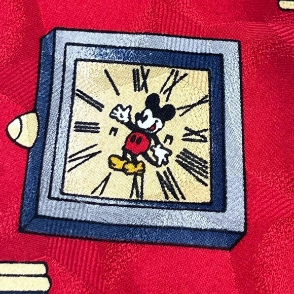 Mickey Mouse Atlas Design Disney Time/Watch Tie - Picture 5 of 8